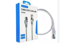 CABO CFTV RJ45 CAT6 3M LE-312