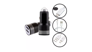 CARREGADOR VEICULAR TIPO C 3.4A LE-527C